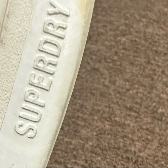 Superdry Champs Sports Cream Sneakers Japan 10 - Picture 8 of 8